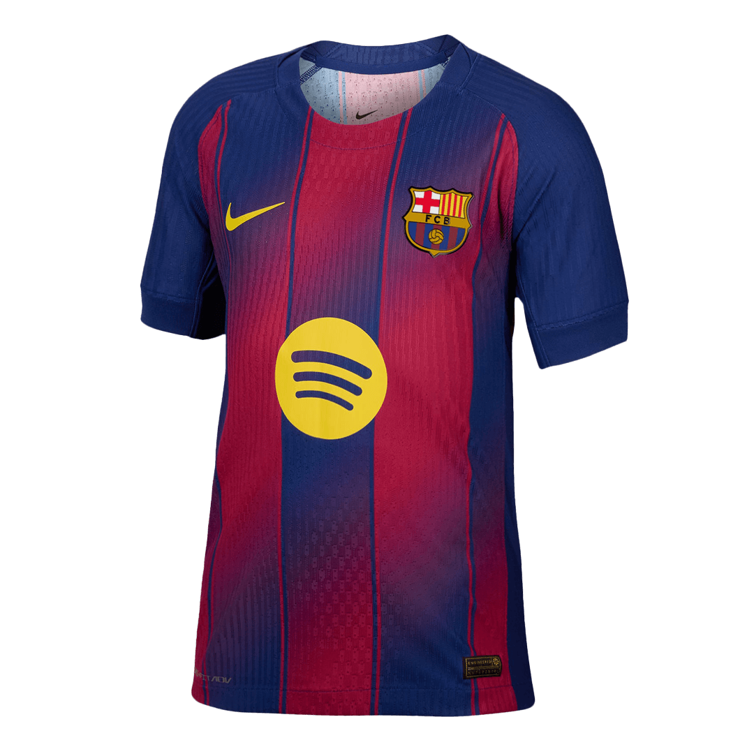 Barcelona Player Version Trikot Heim 2025/26 F.DE JONG #21 Slim Fit
