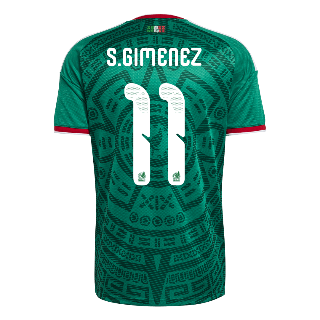 Mexico World Cup Trikot Heim 2026 S.GIMENEZ #11
