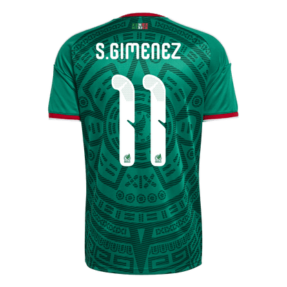 Mexico World Cup Trikot Heim 2026 S.GIMENEZ #11
