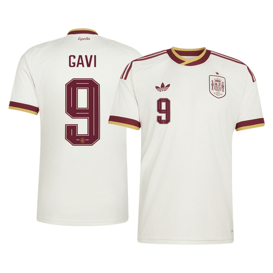 Spagna Maglia Mondiale Trasferta 2026 GAVI #9