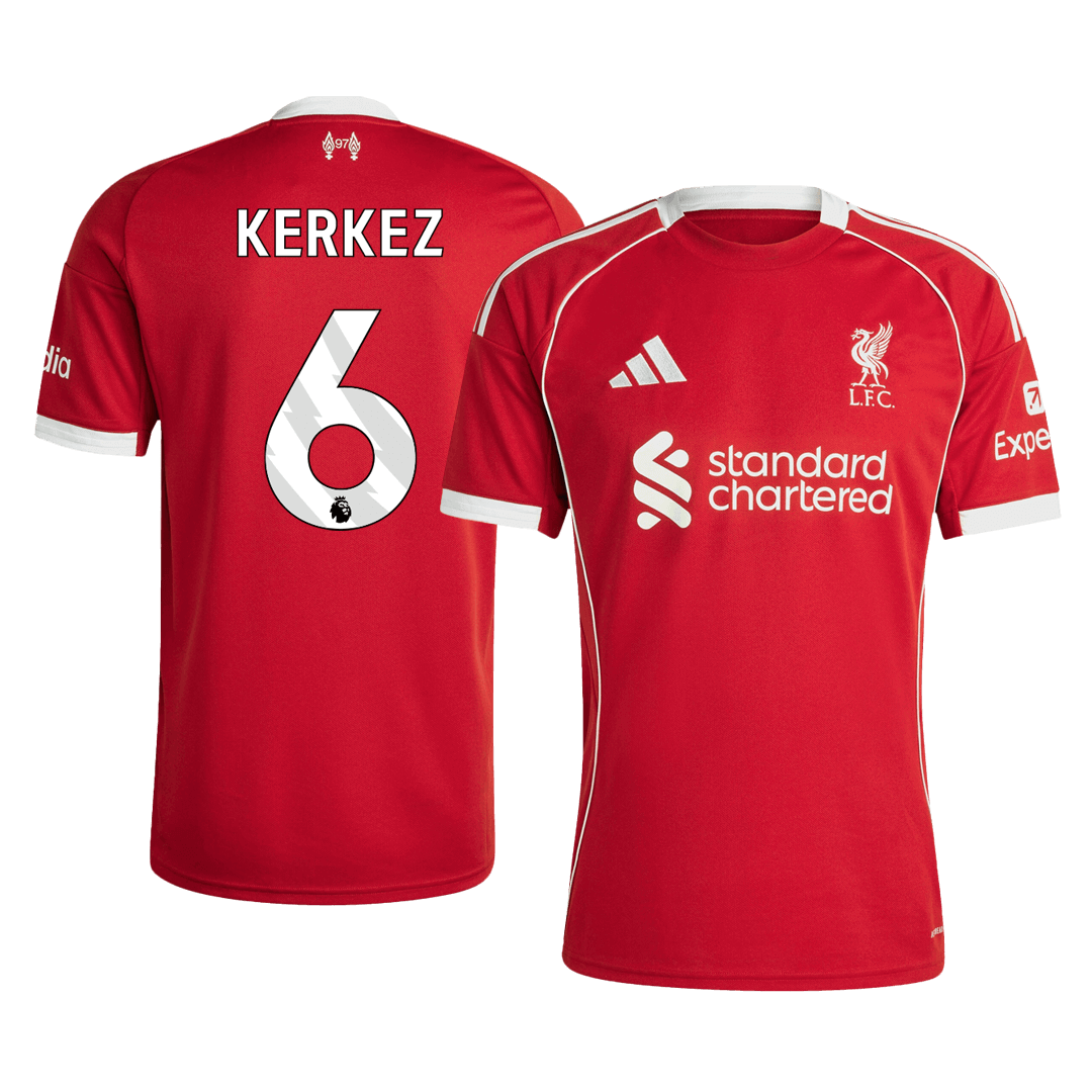 Liverpool Trikot Heim 2025/26 KERKEZ #6