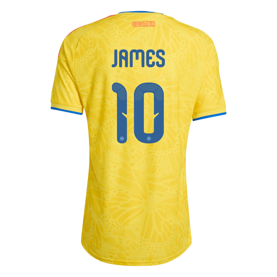 Colombia World Cup Player Version Trikot Heim 2026 JAMES #10 Slim Fit