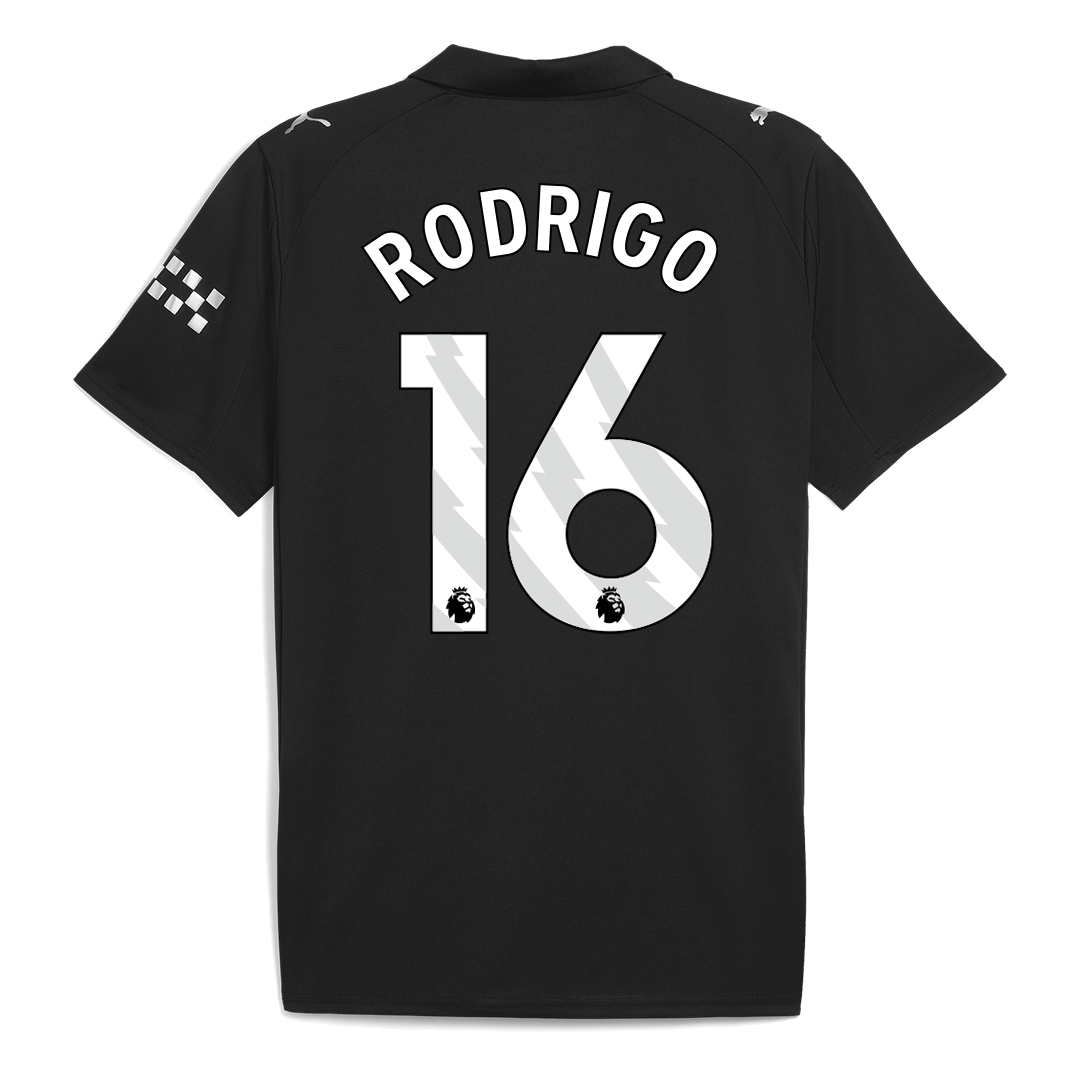 Manchester City Trikot Auswärts 2025/26 RODRIGO #16