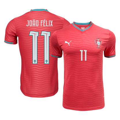 Portugal World Cup Player Version Trikot Heim 2026 JOÃO FÉLIX #11 Slim Fit