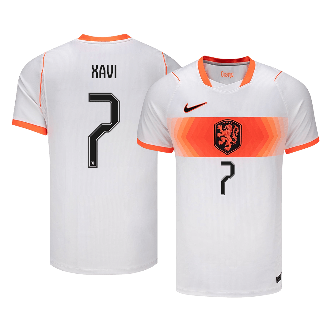 Netherlands World Cup Trikot Auswärts 2026 XAVI #7