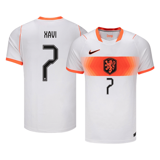 Netherlands World Cup Trikot Auswärts 2026 XAVI #7