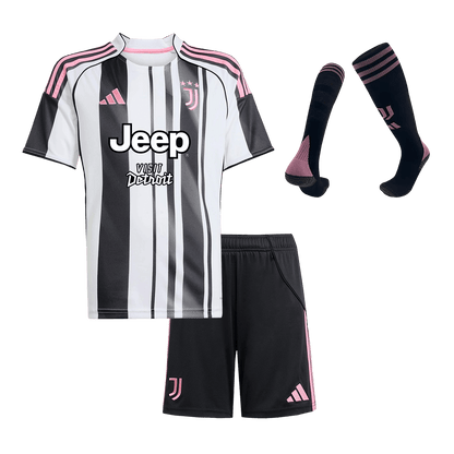 Juventus Kinder Trikot Komplett-Set Heim 2025/26