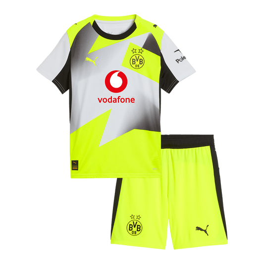 Borussia Dortmund Kinder Trikot Set Auswärts 2025/26