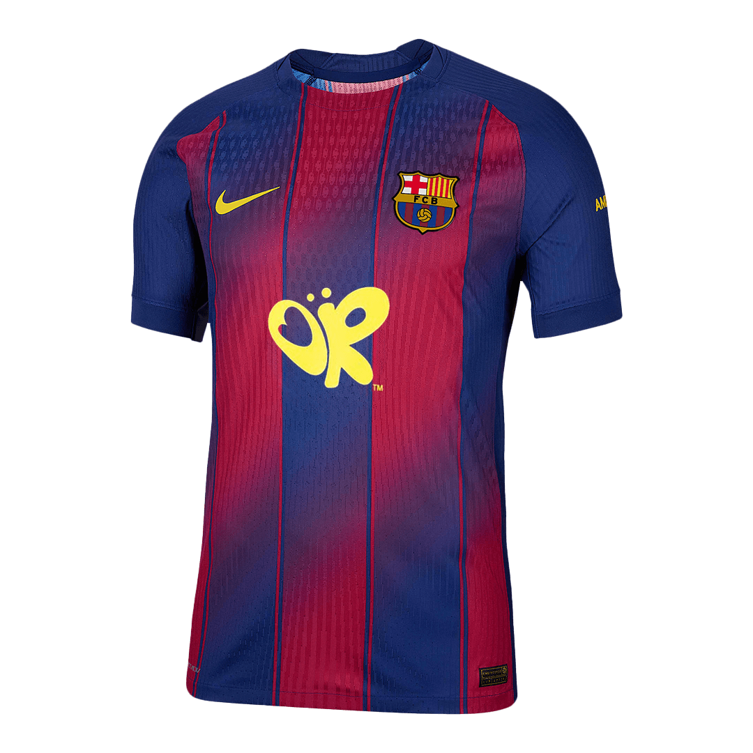 Barcelona Player Version Trikot Heim 2025/26 Slim Fit