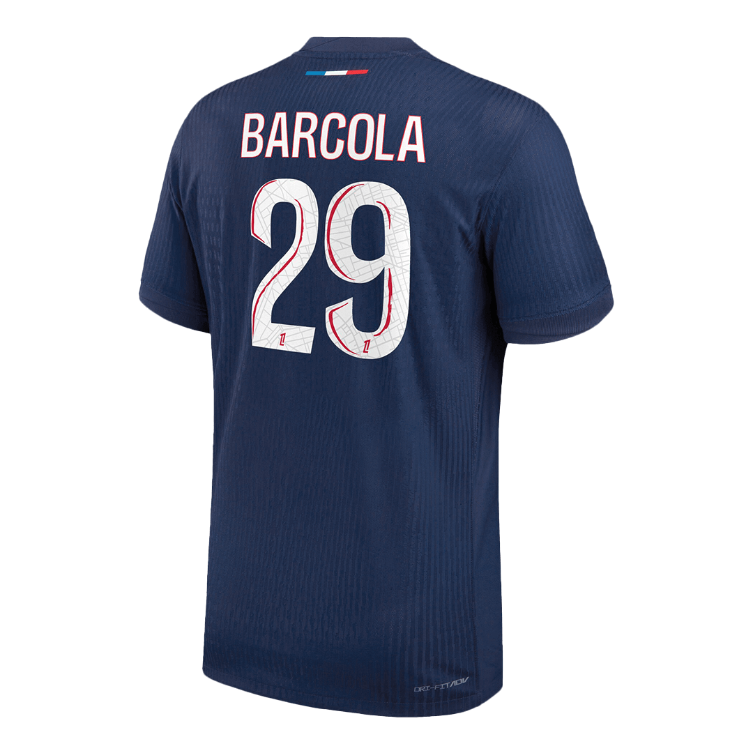 PSG Player Version Trikot Heim 2024/25 BARCOLA #29 Slim Fit