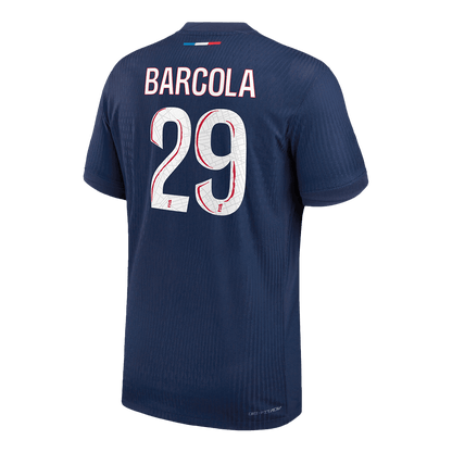 PSG Player Version Trikot Heim 2024/25 BARCOLA #29 Slim Fit