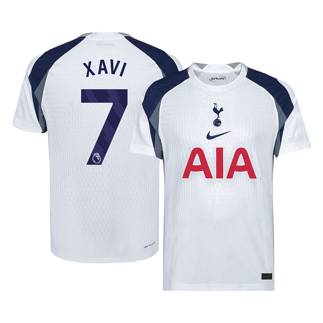 Tottenham Hotspur Player Version Trikot Heim 2025/26 XAVI #7 Slim Fit