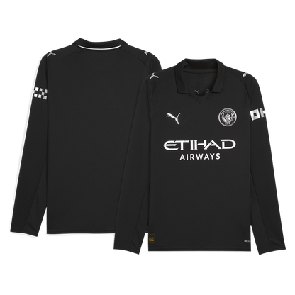 Manchester City Langarm Trikot Auswärts 2025/26