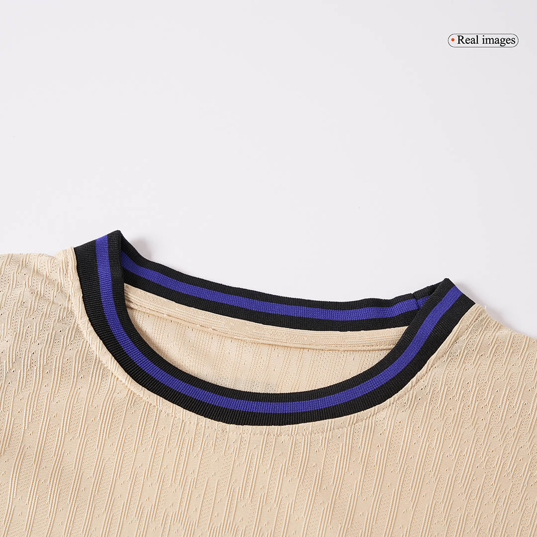 Barcelona Player Version Trikot Auswärts 2025/26 UCL PEDRI #8 Slim Fit