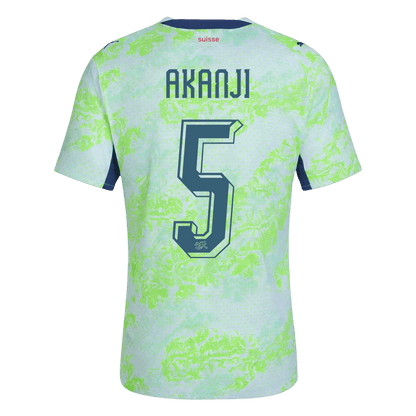 Nati World Cup Player Version Trikot Auswärts 2026 AKANJI #5 Slim Fit