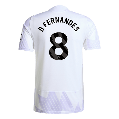 ManU Player Version Trikot Auswärts 2025/26 B.FERNANDES #8 Slim Fit