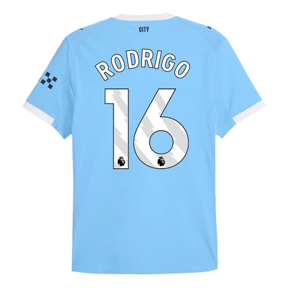Manchester City Player Version Trikot Heim 2025/26 RODRIGO #16 Slim Fit
