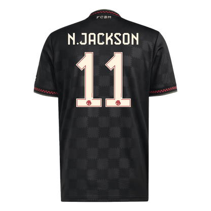 Bayern Munich Trikot Drittes Auswärts 2025/26 N.JACKSON #11