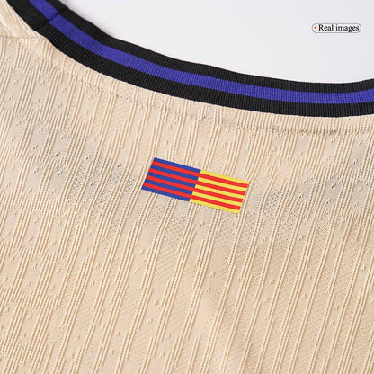 Barcelona Player Version Trikot Auswärts 2025/26 UCL RAPHINHA #11 Slim Fit