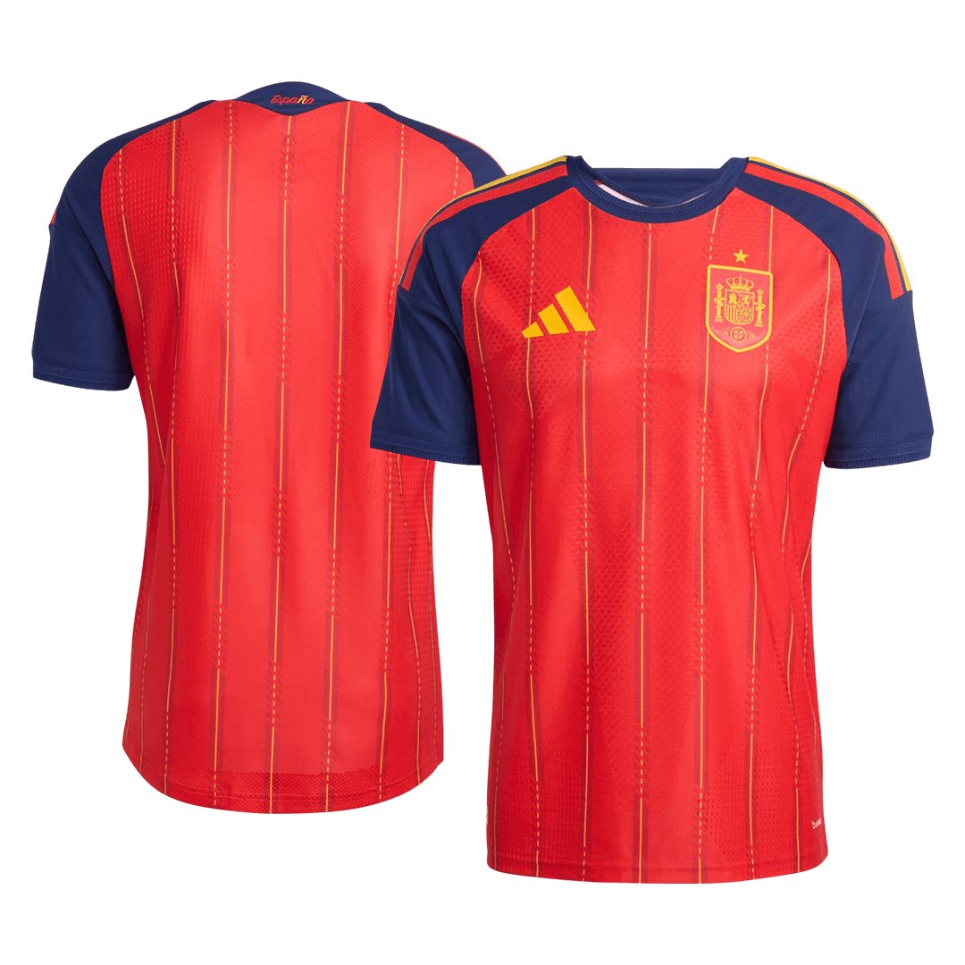 Spain World Cup Player Version Trikot Heim 2026 Slim Fit