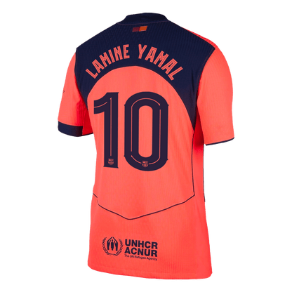 Barcelona Player Version Trikot Drittes Auswärts 2025/26 UCL LAMINE YAMAL #10 Slim Fit
