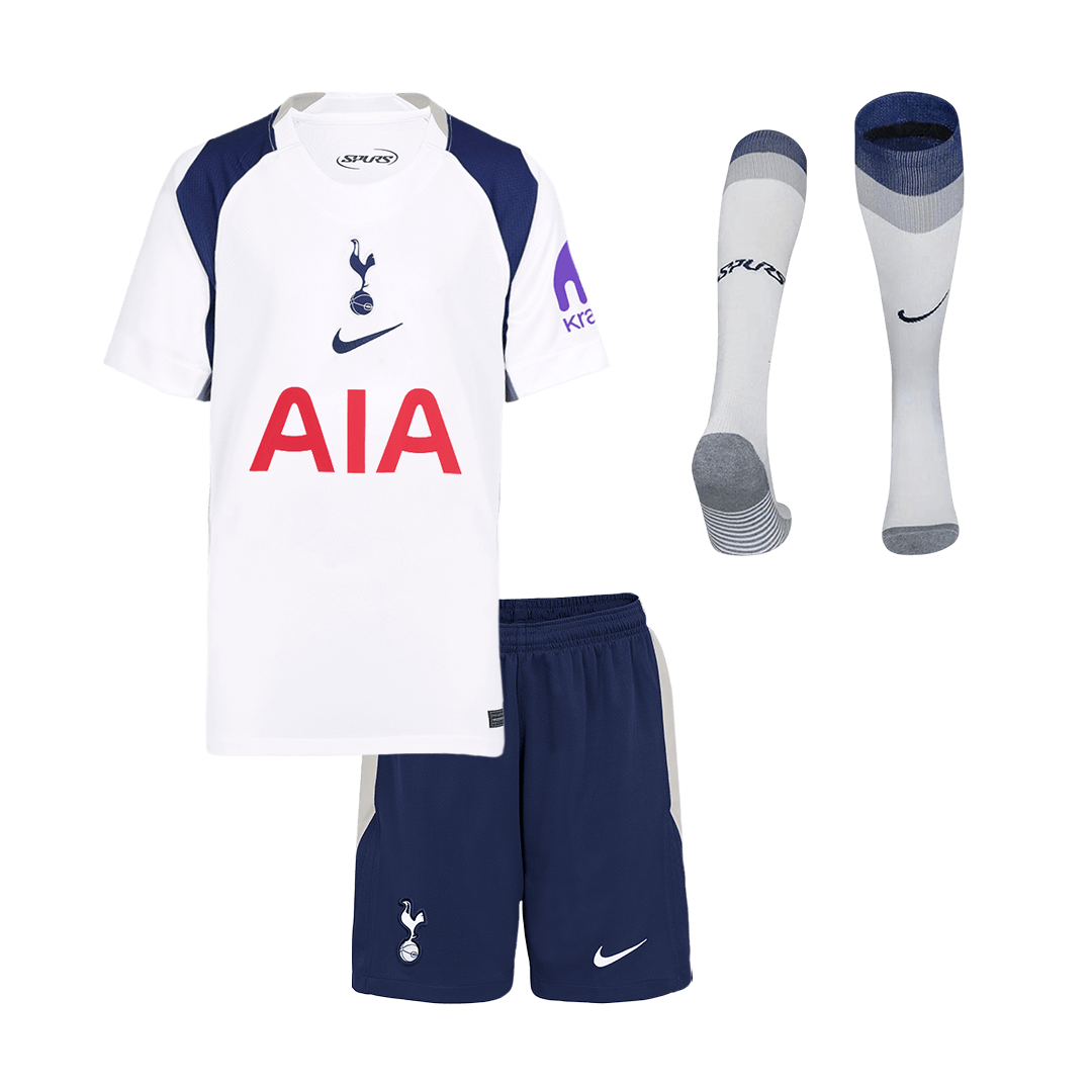 Tottenham Hotspur Kinder Trikot Komplett-Set Heim 2025/26
