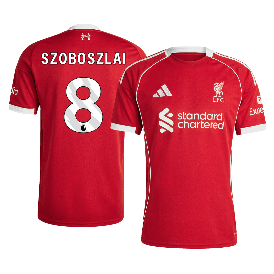 Liverpool Trikot Heim 2025/26 SZOBOSZLAI #8