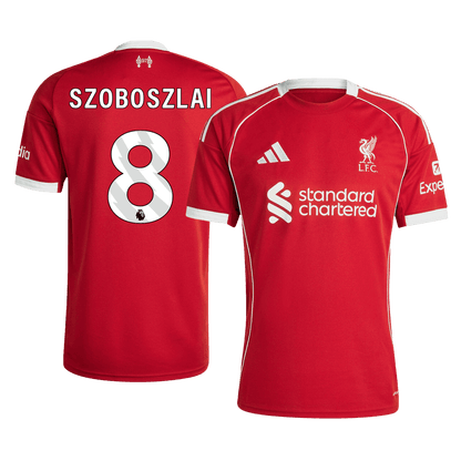 Liverpool Trikot Heim 2025/26 SZOBOSZLAI #8