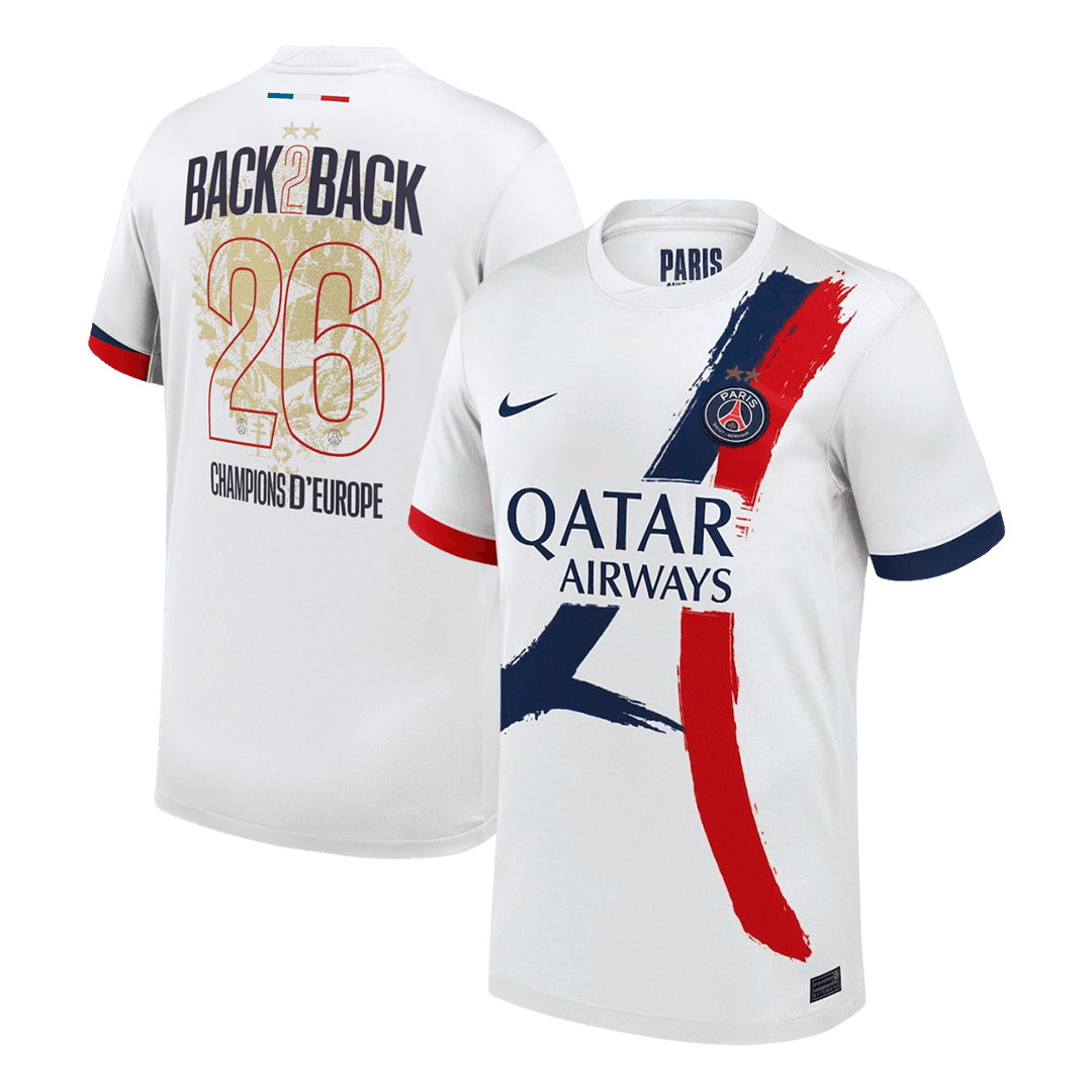 PSG Trikot Auswärts 2024/26 Champions of Europe #26