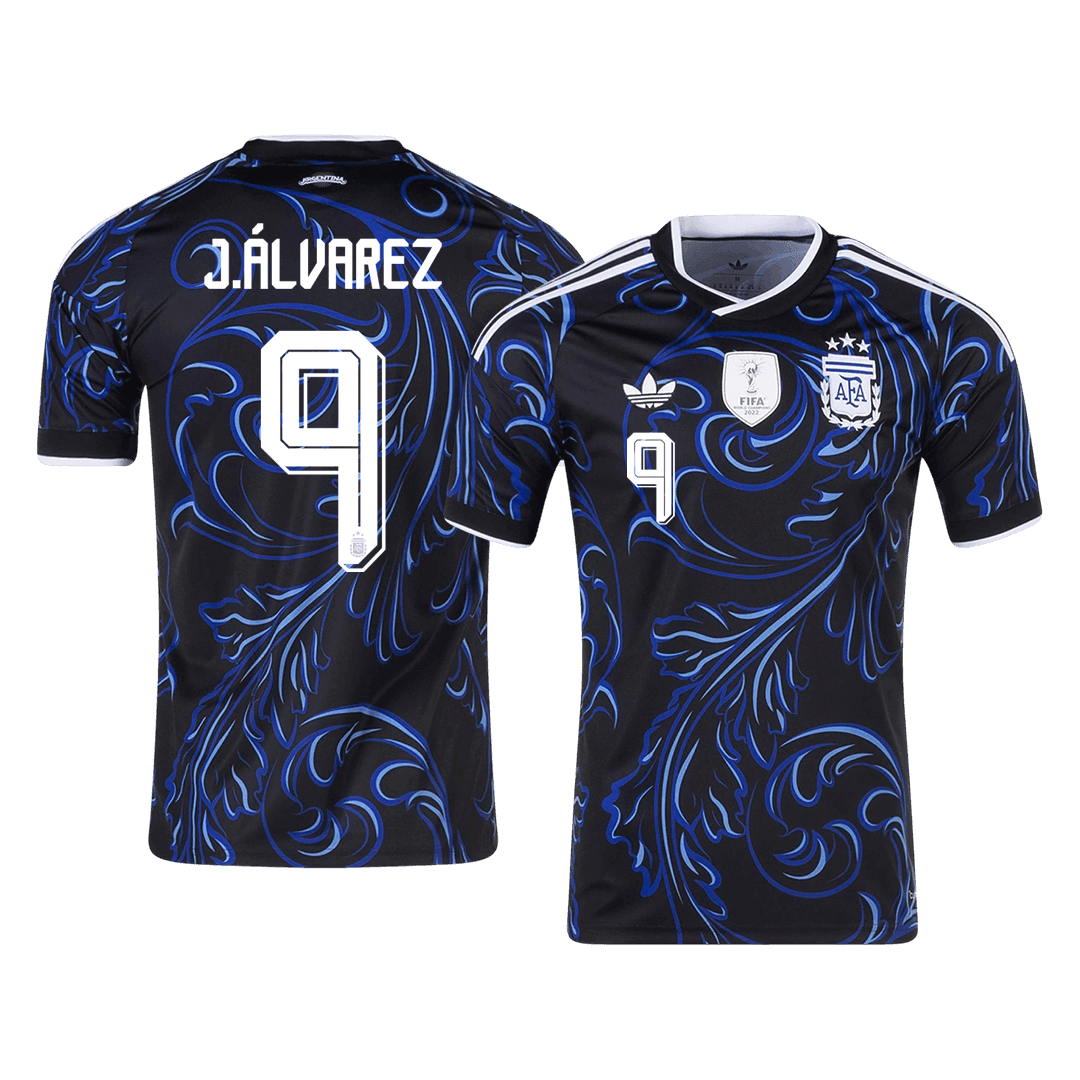 Argentina World Cup Trikot Auswärts 2026 J. ÁLVAREZ #9