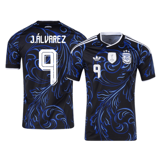 Maglia Argentina Mondiale Trasferta 2026 J. ÁLVAREZ #9