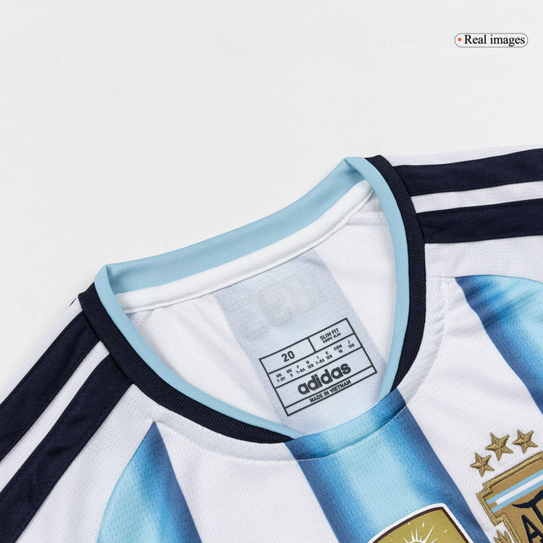 Argentina World Cup Kinder Trikot Set Heim 2026 J.ÁLVAREZ #9 [PREMIUM]