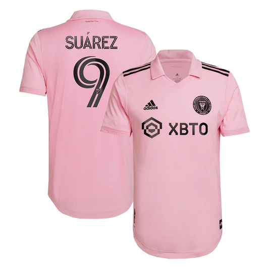 Inter Miami CF Player Version Trikot Heim 2022 SUÁREZ #9 Slim Fit