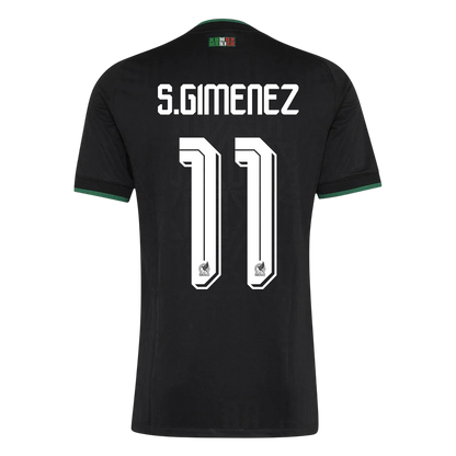 Mexico World Cup Player Version Trikot Drittes Auswärts 2026 S.GIMENEZ #11 Slim Fit